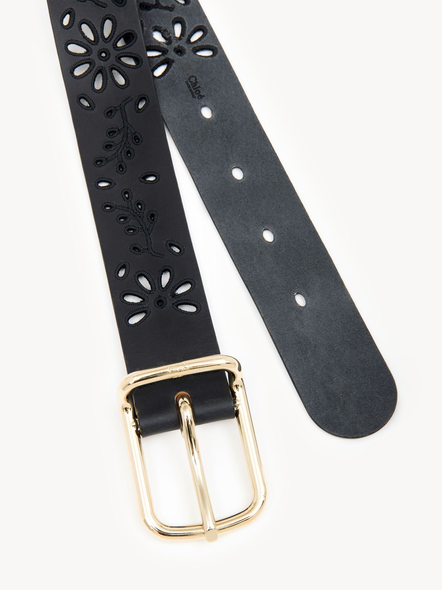Ceinture Kamilla en cuir - Black