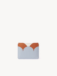Porte-cartes Linda en cuir - Shady Blue