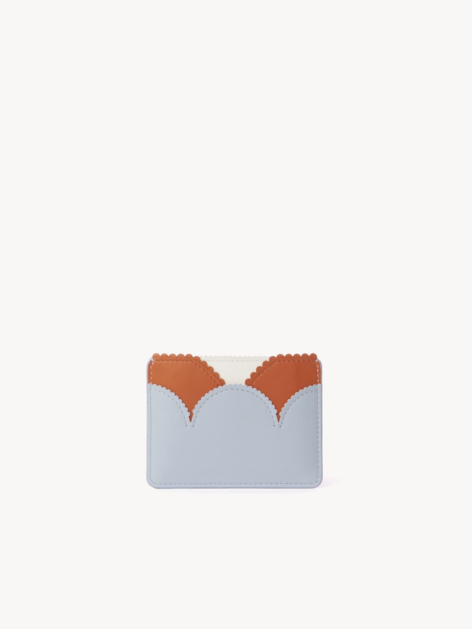 Porte-cartes Linda en cuir - Shady Blue