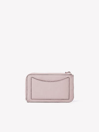 Porte-monnaie Alphabet à porte-clés en cuir - Misty Lavender