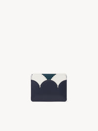 Porte-cartes Linda en cuir - Marine