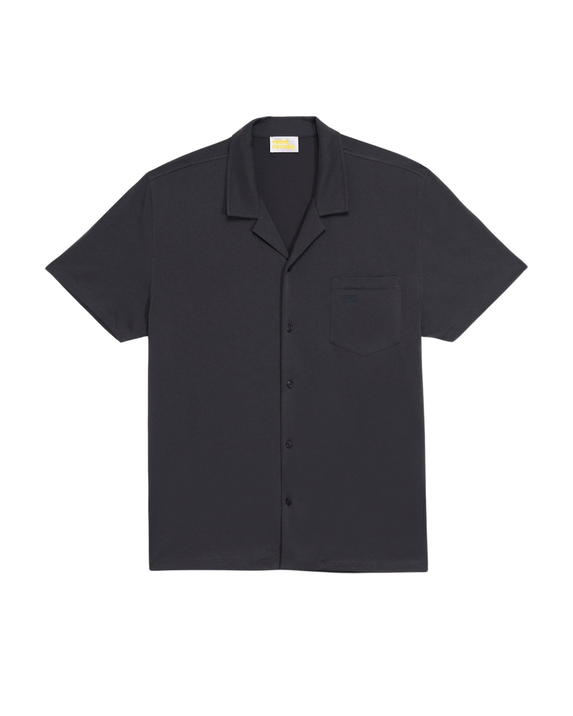 Chemise à manches courtes - Anthracite
