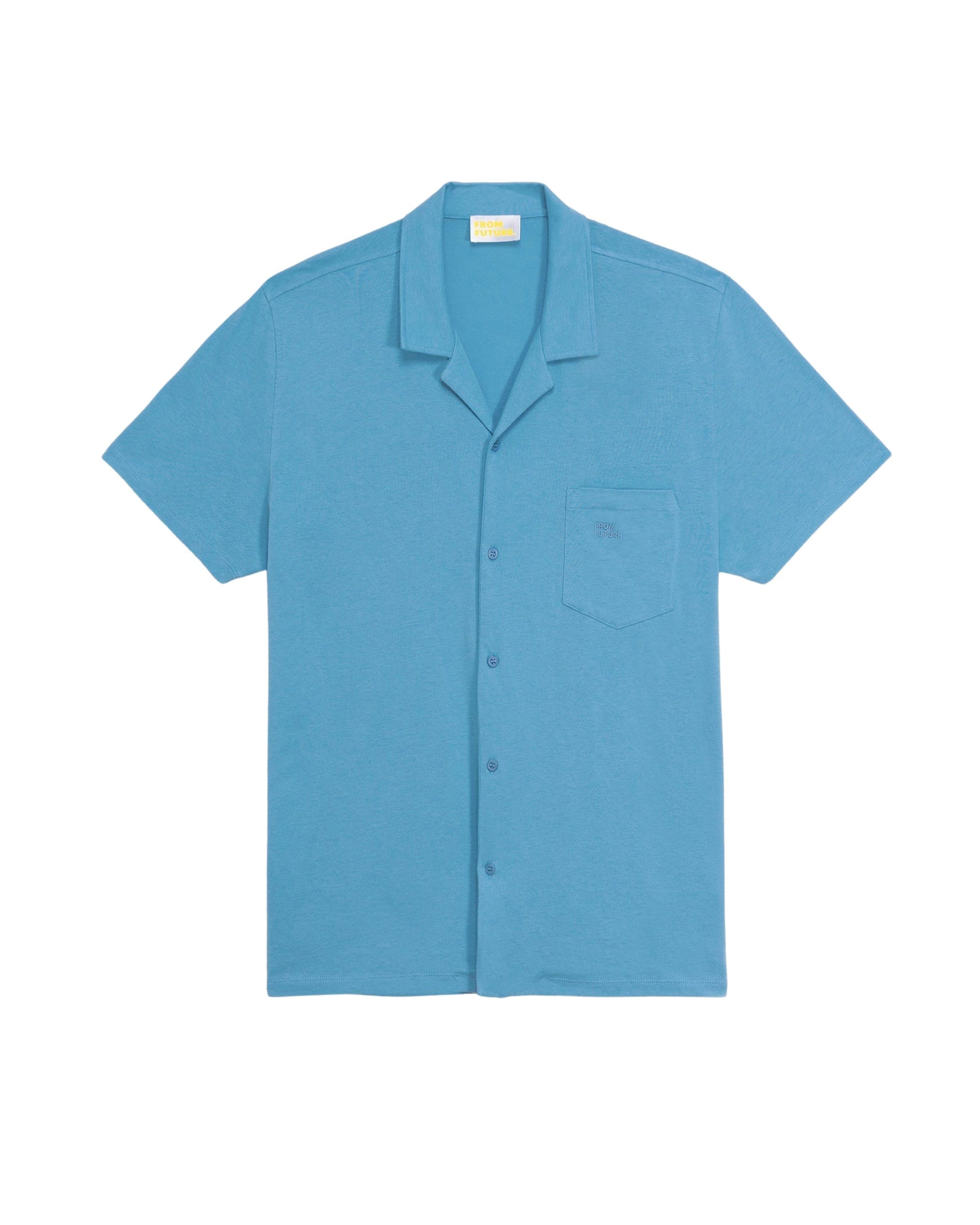 Chemise à manches courtes - Morning Blue
