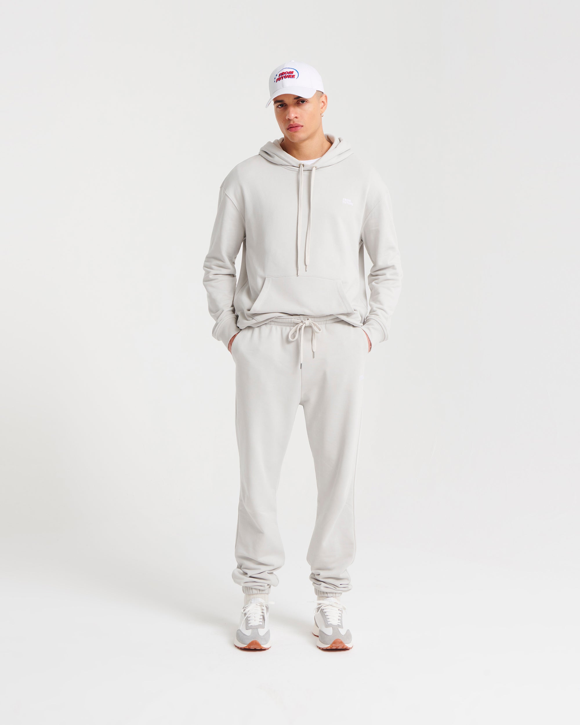 Pantalon de jogging brodé from future - Pearl Grey