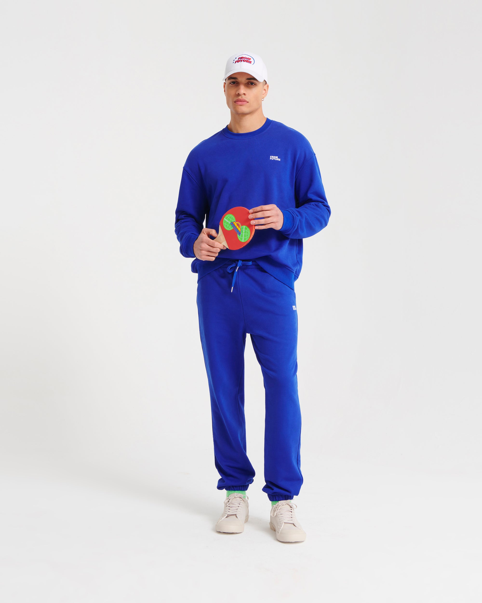 Pantalon de jogging brodé from future - Electric Blue
