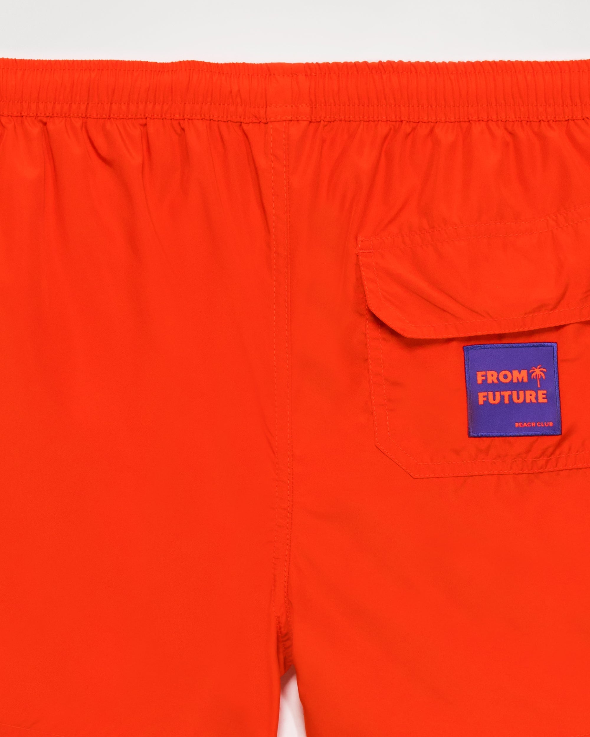 Short de bain - Orange