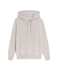Hoodie Light classique à poche en cachemire - Light Heather Gray