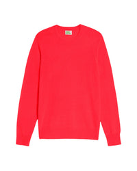 Pull Light à col rond en cachemire - Bright Red
