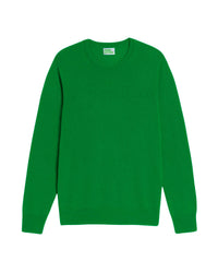 Pull Light à col rond en cachemire - Summer Green