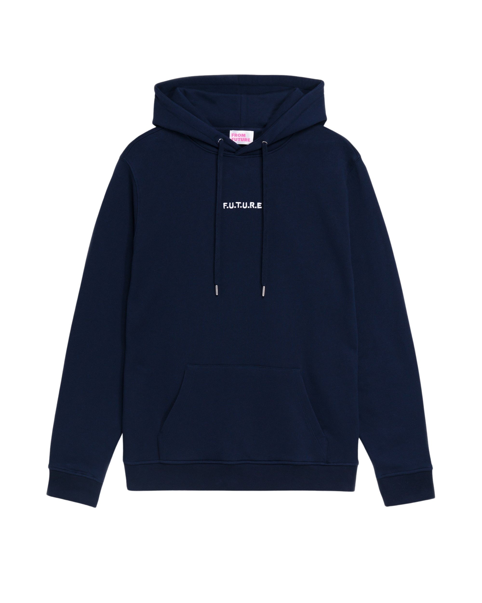 Hoodie brodé f.u.t.u.r.e - Navy