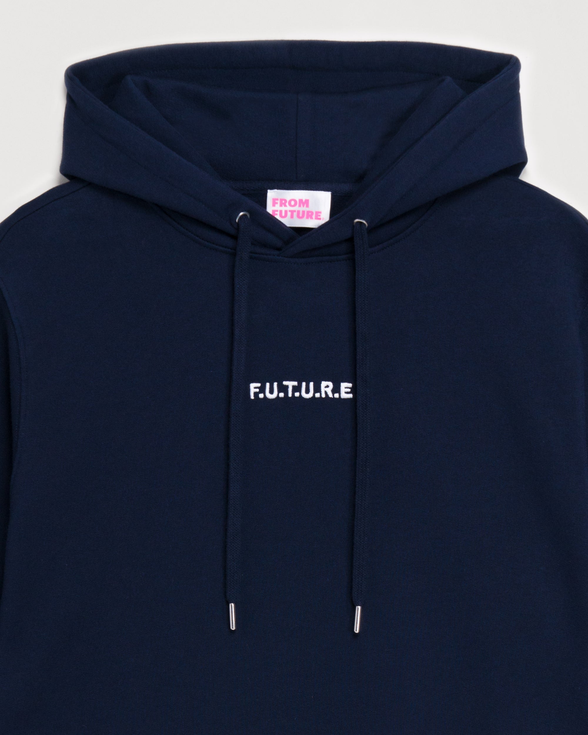 Hoodie brodé f.u.t.u.r.e - Navy