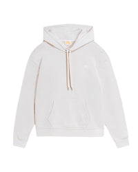 Hoodie unisexe oversize à broderie - Pearl Grey