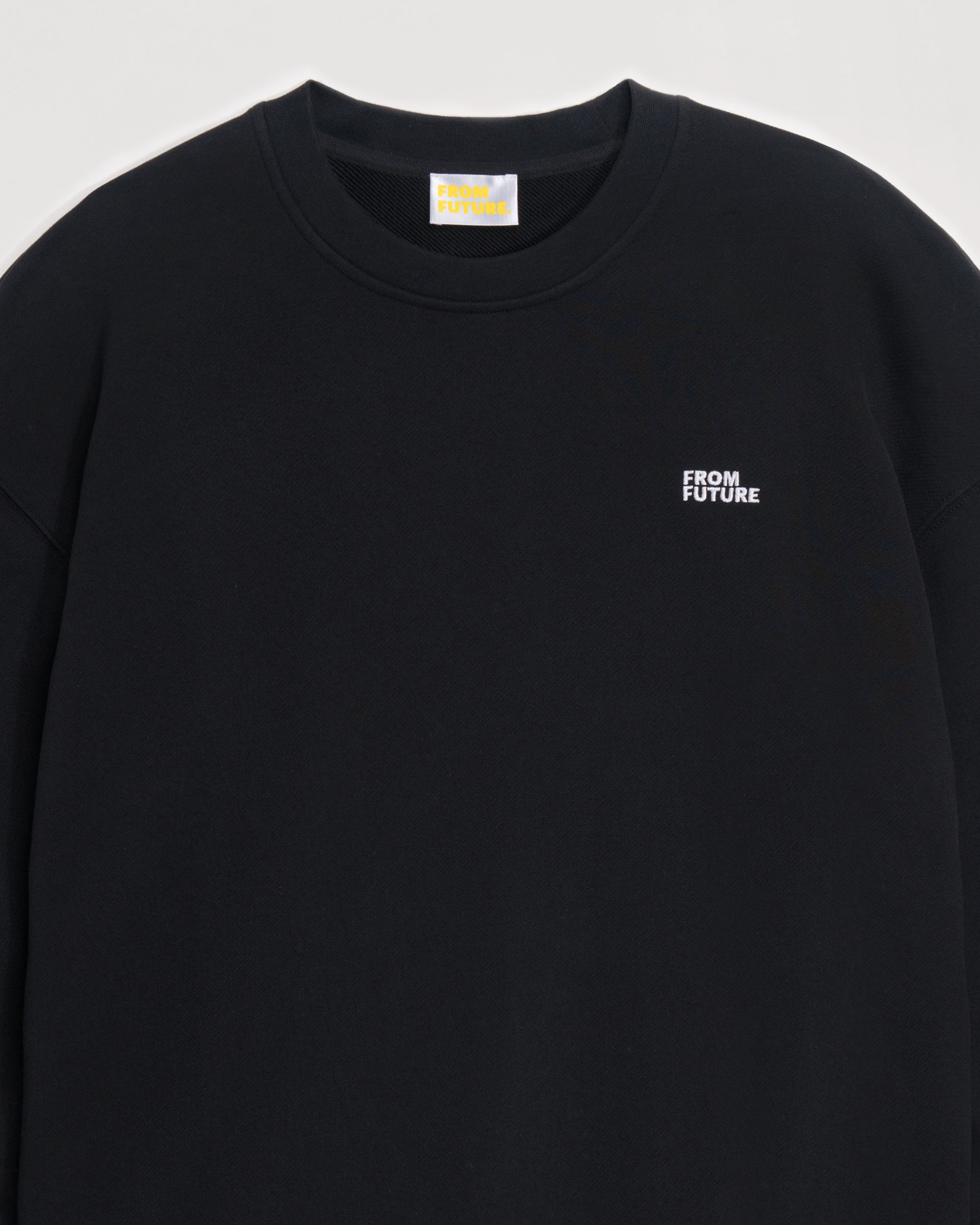Hoodie classique à broderie - Black