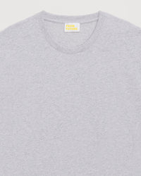 T-shirt à col rond oversize - Light Heather Gray