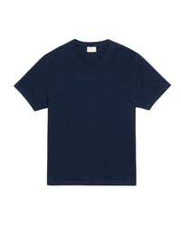 T-shirt à col rond oversize - Navy