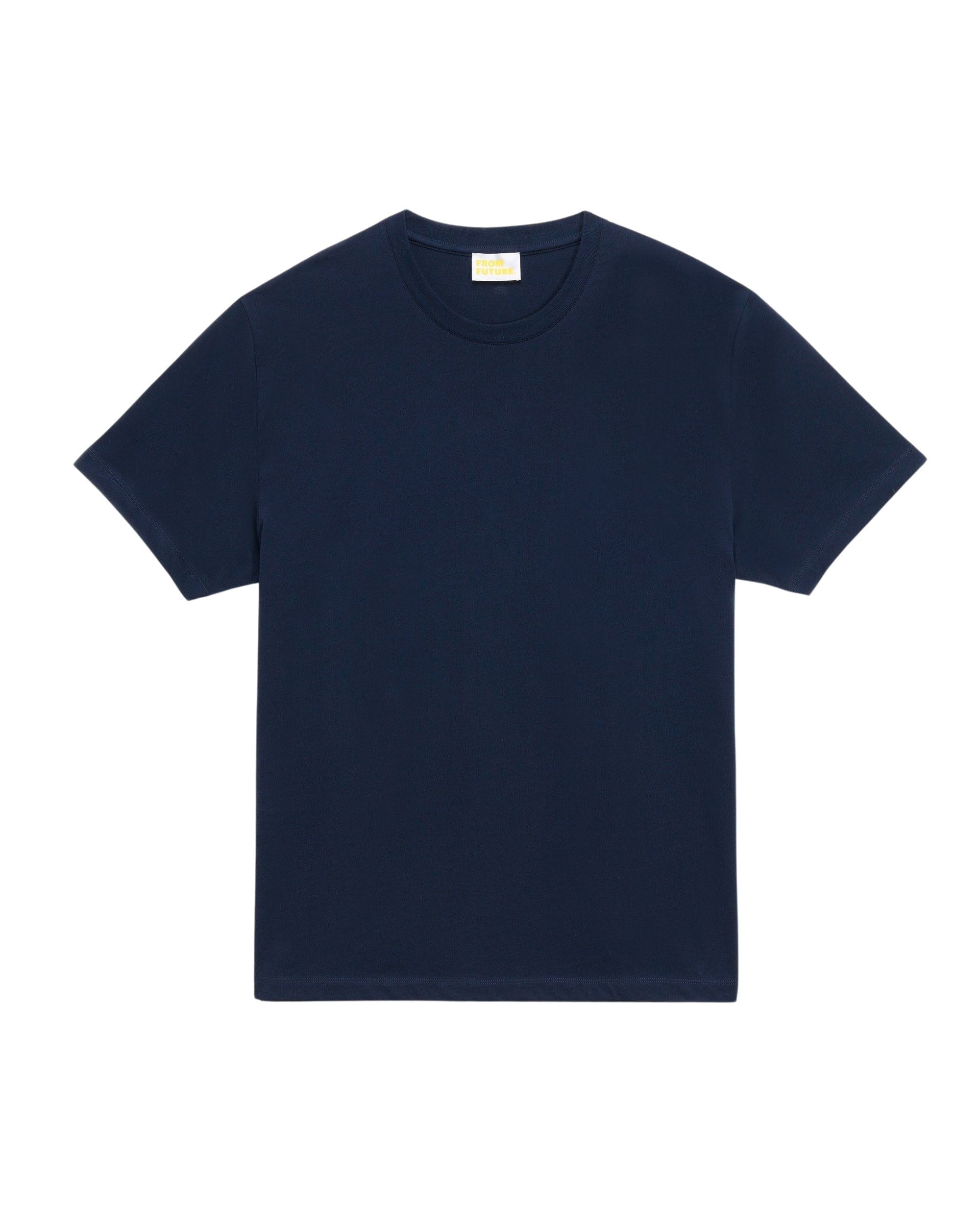 T-shirt à col rond oversize - Navy