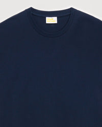T-shirt à col rond oversize - Navy