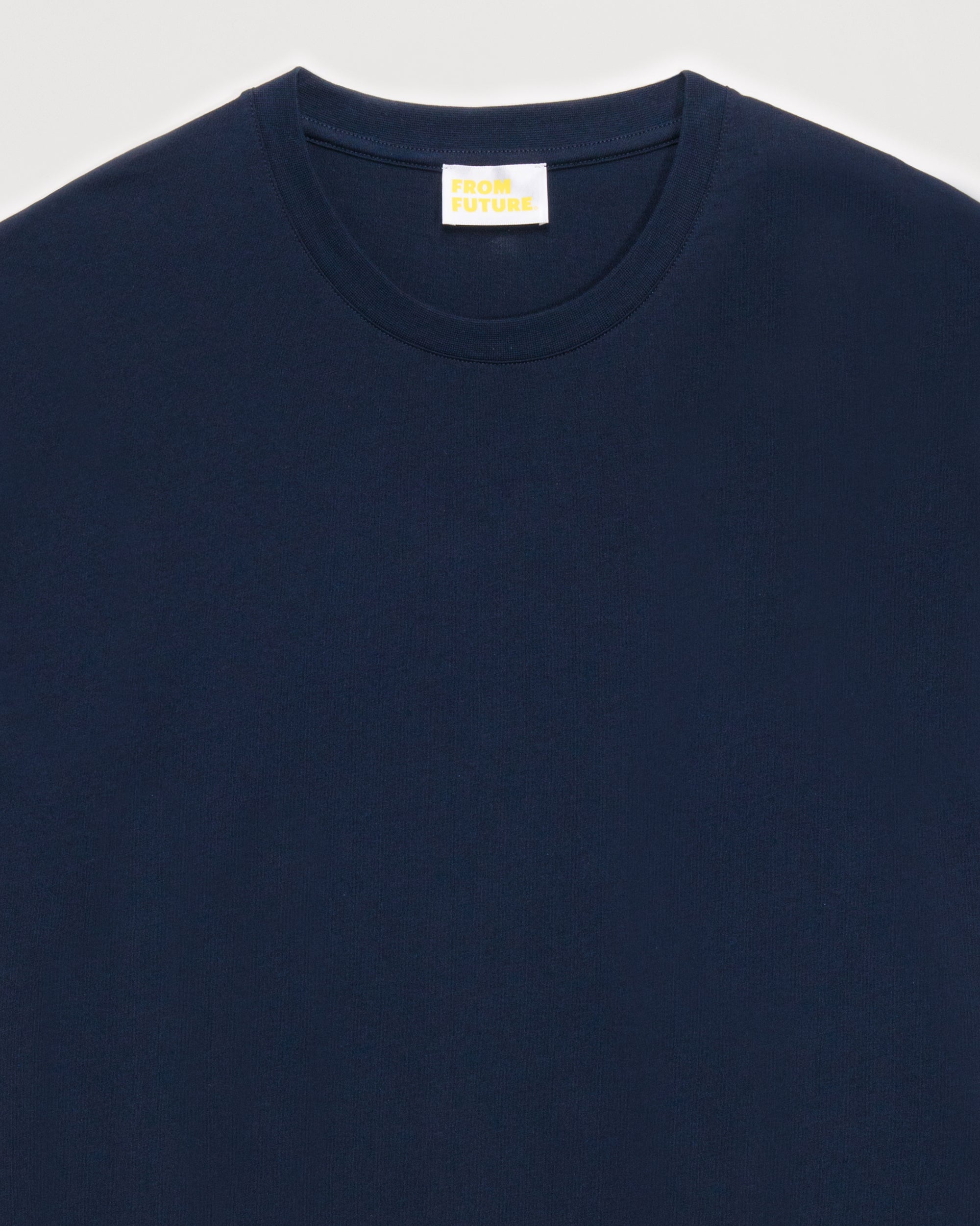 T-shirt à col rond oversize - Navy