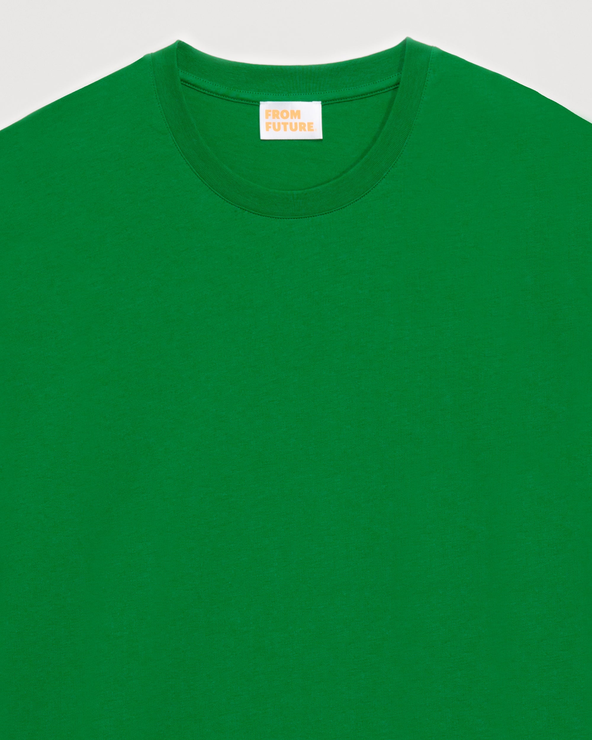 T-shirt à col rond oversize - Summer Green