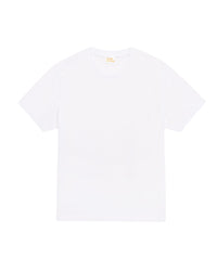 T-shirt à col rond oversize - White