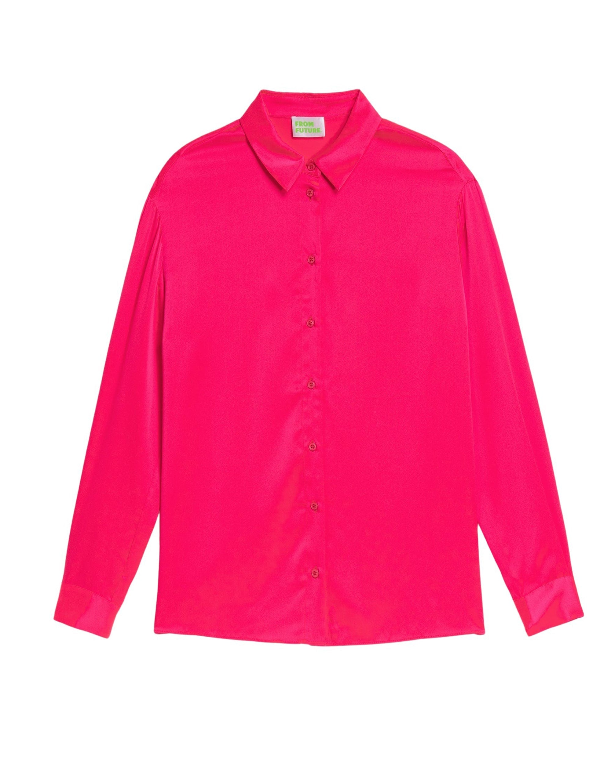 Chemise Suzanna en soie - Satin Pop Pink