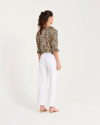Chemise Suzanna en soie - Leopard Print