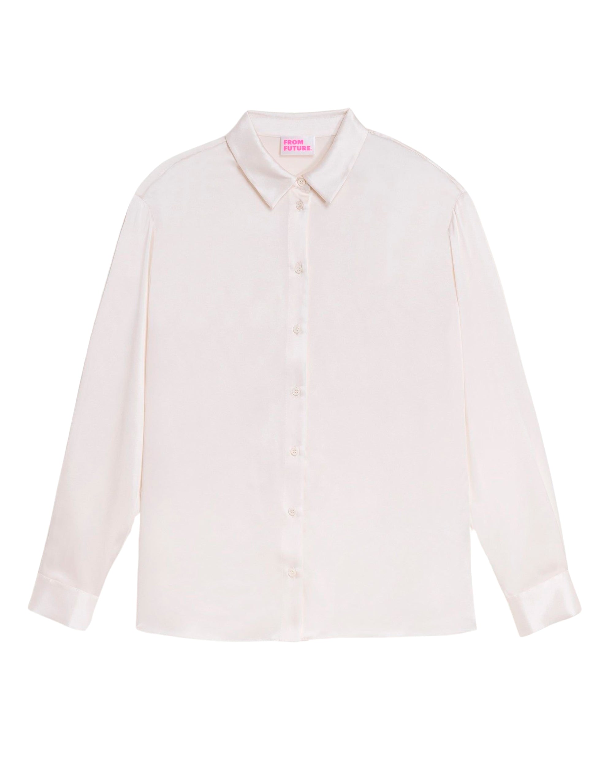 Chemise Suzanna en soie - Satin Off White