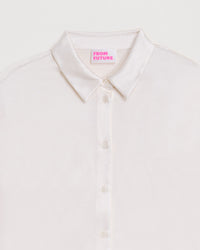 Chemise Suzanna en soie - Satin Off White