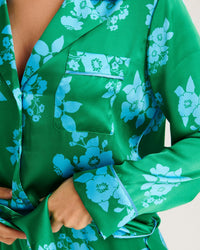 Chemise Mia en soie - Big Bouquet