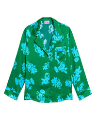 Chemise Mia en soie - Big Bouquet