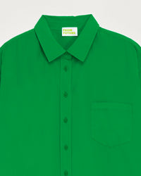 Chemise classique brodée - Summer Green