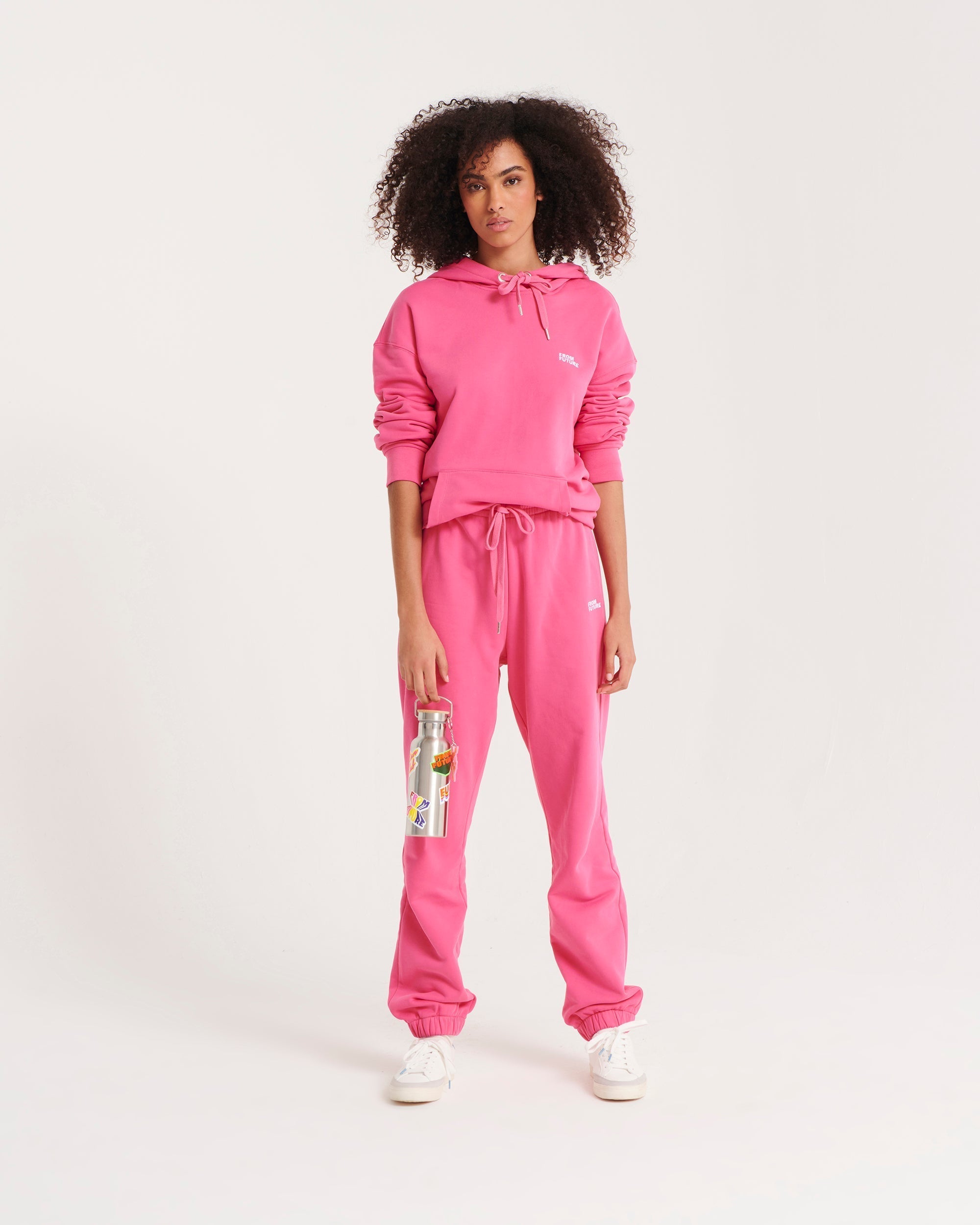 Pantalon de jogging classique à poches - Neon Pink