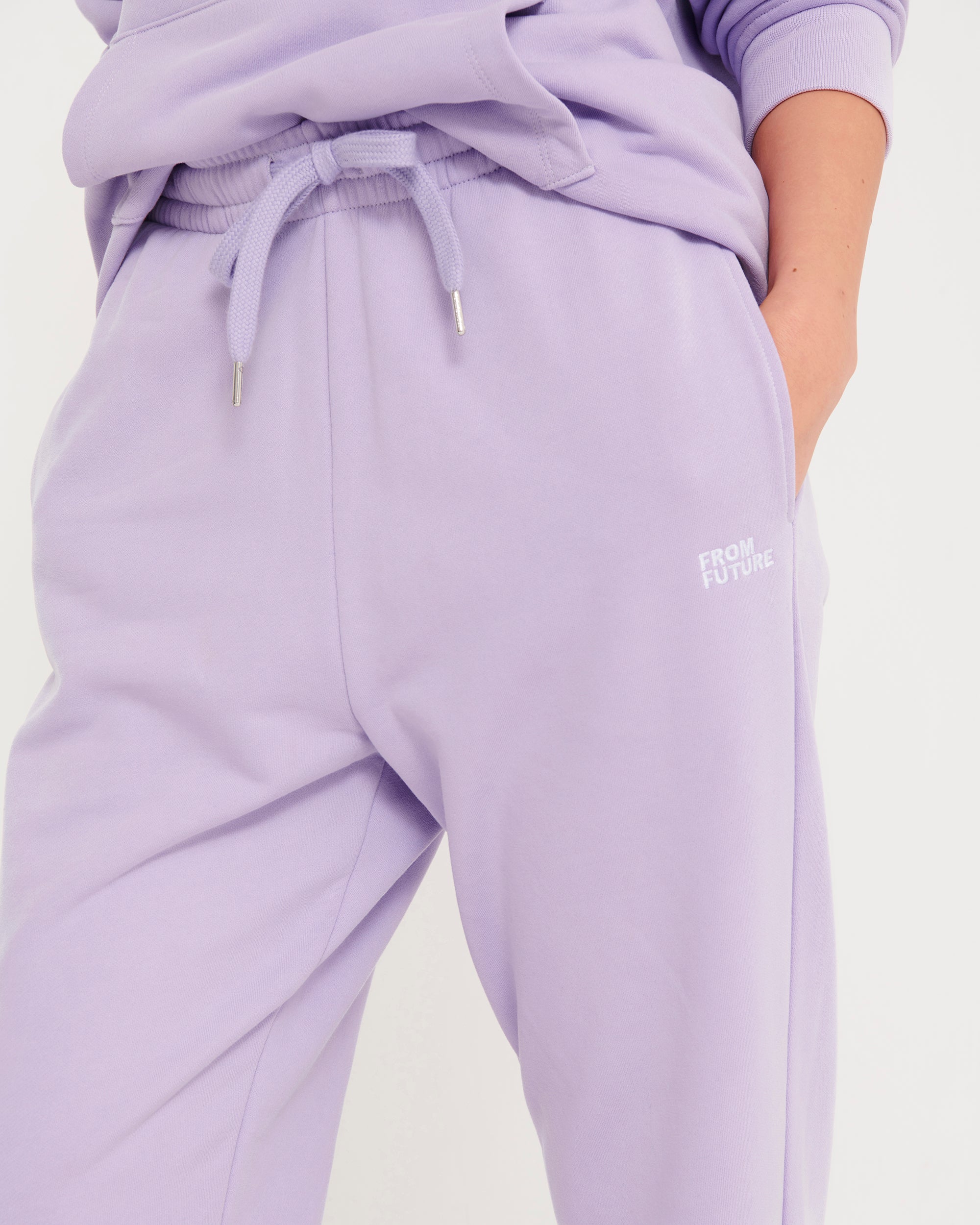 Pantalon de jogging classique à poches - Lilac