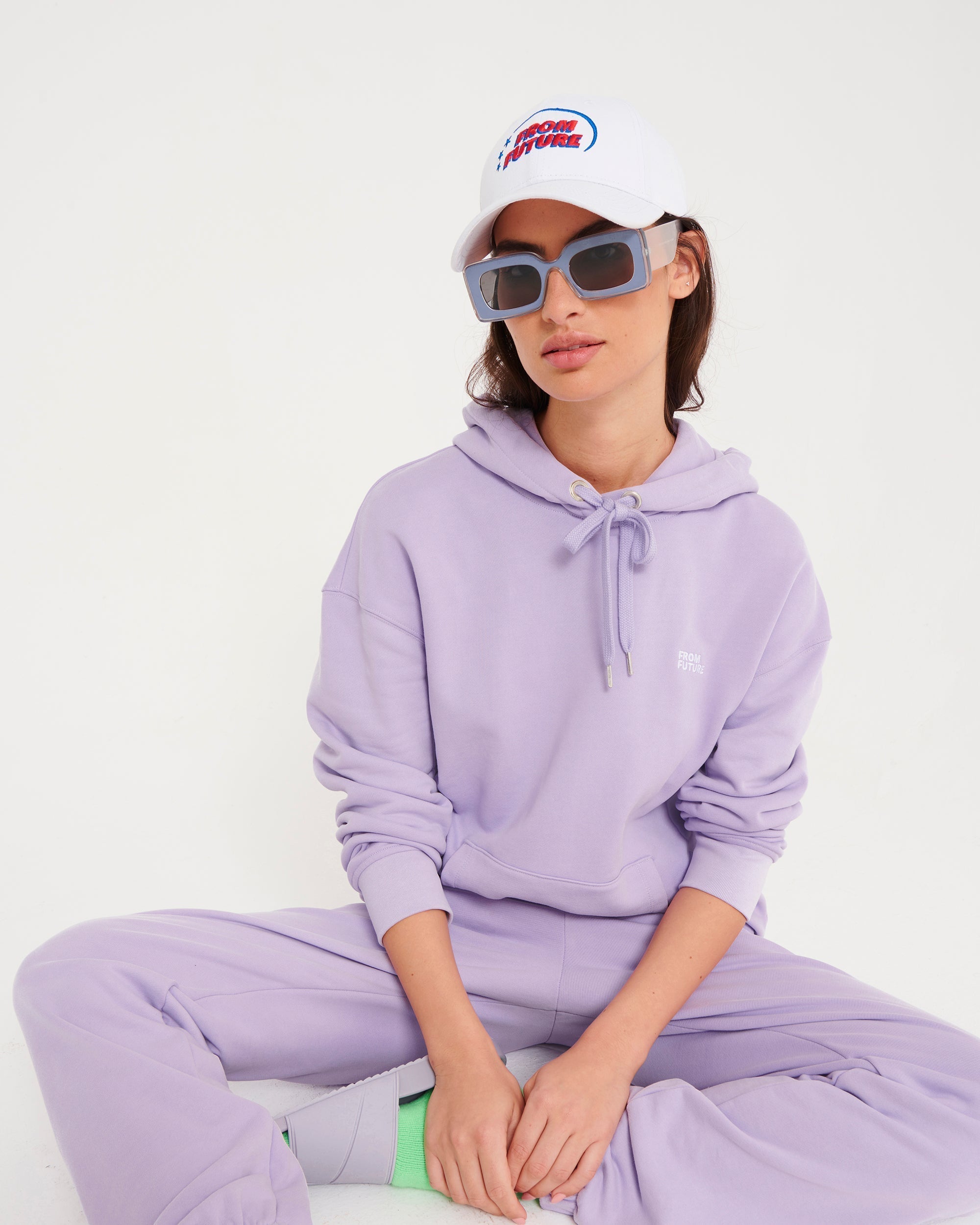 Pantalon de jogging classique à poches - Lilac