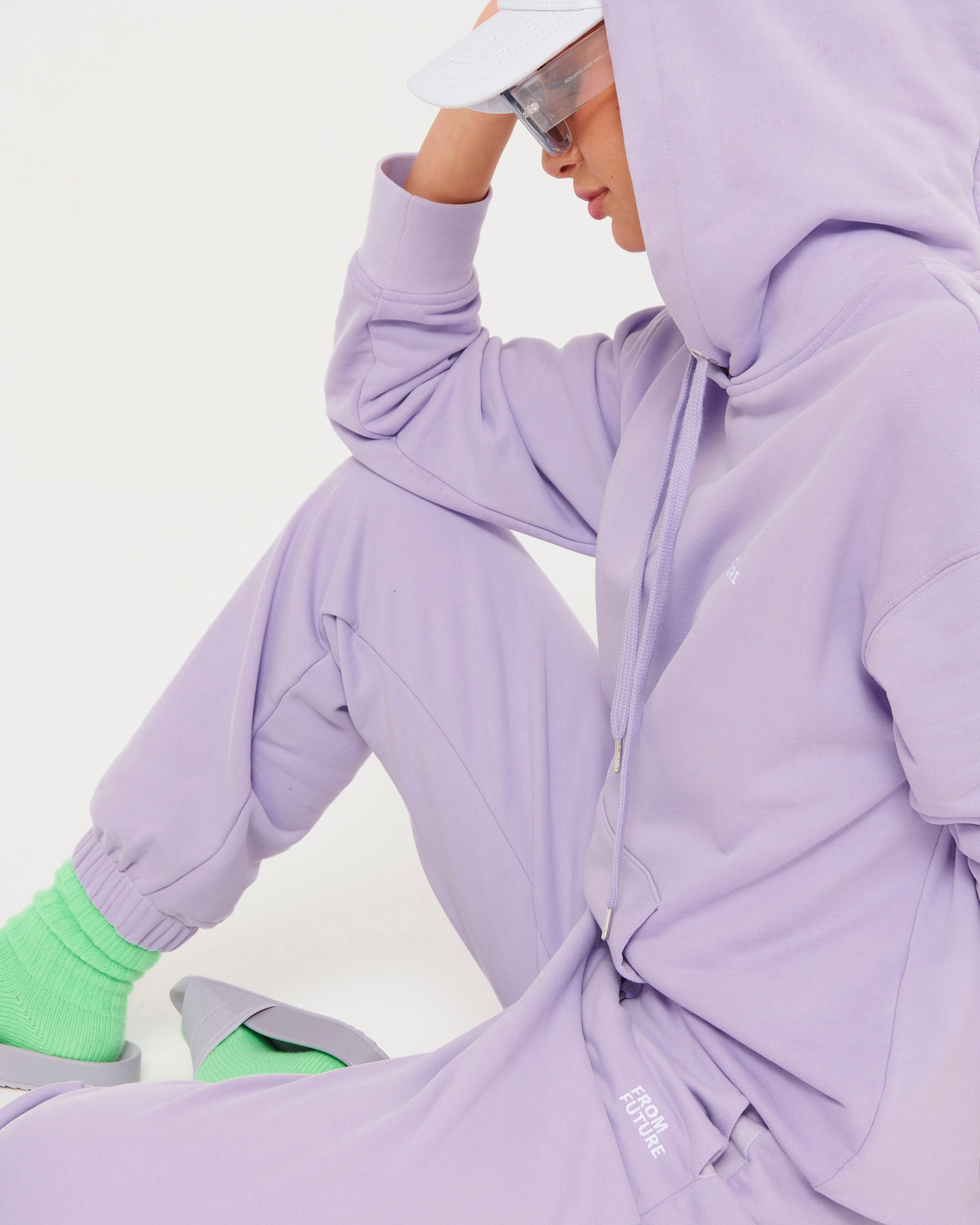 Pantalon de jogging classique à poches - Lilac