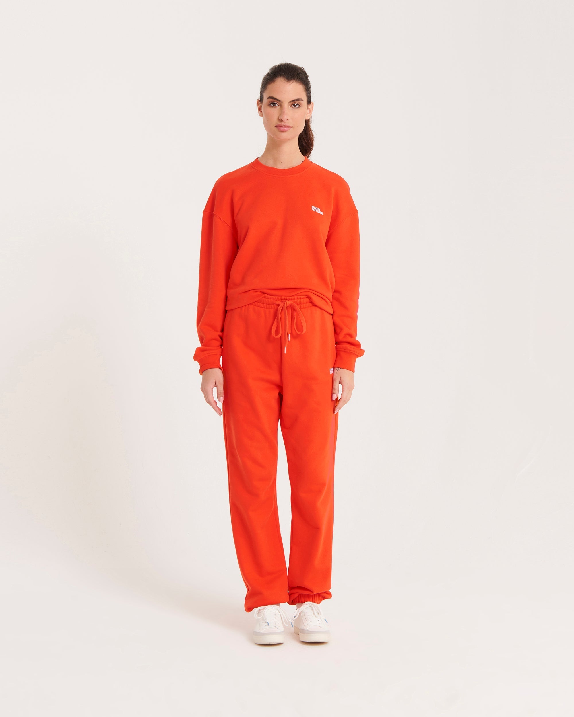 Pantalon de jogging classique à poches - Neon Orange
