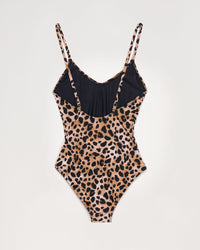 Maillot de bain une pièce imprimé léopard - Leopard Print