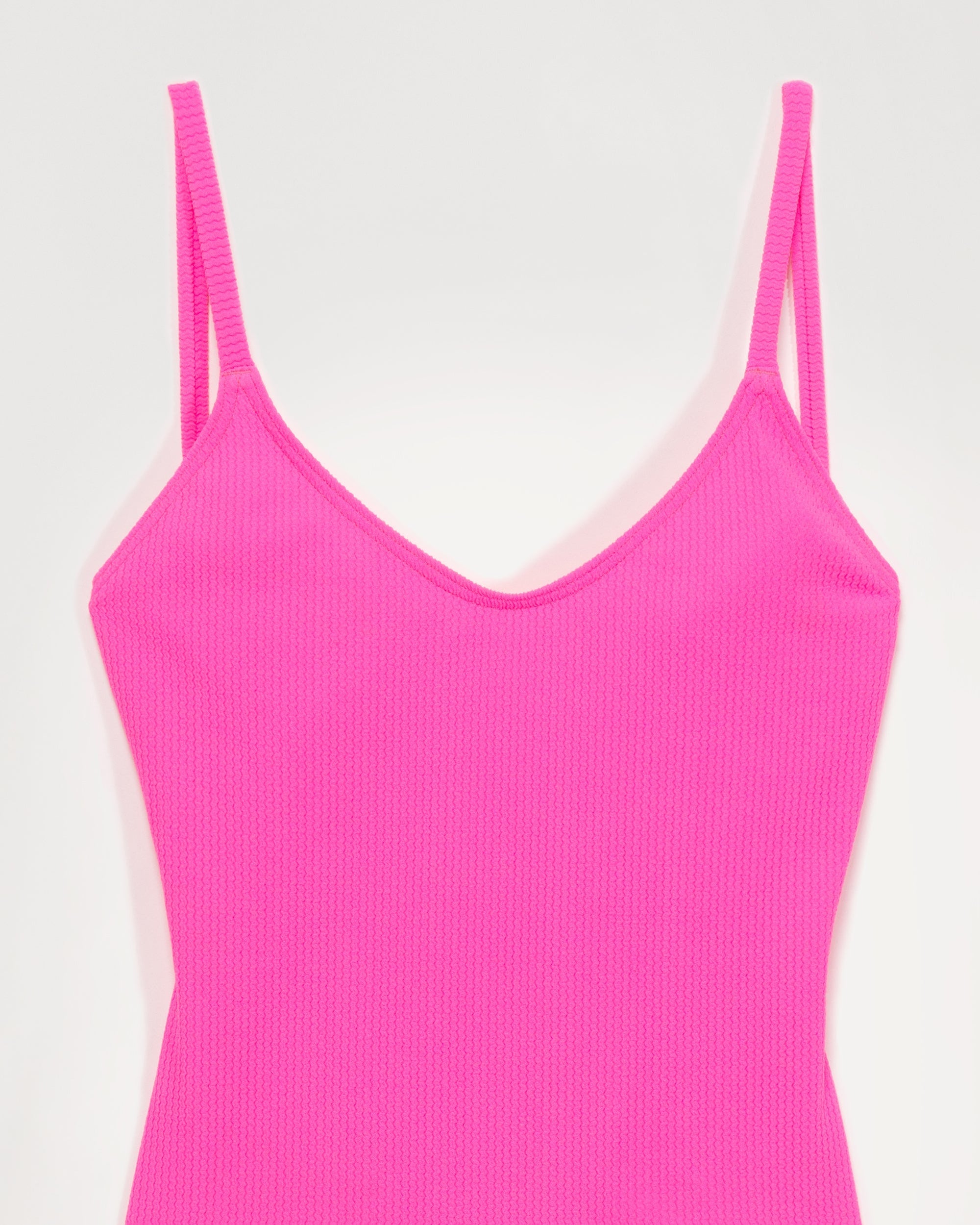 Maillot de bain une pièce classique - Neon Pink