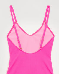 Maillot de bain une pièce classique - Neon Pink