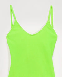 Maillot de bain une pièce classique - Neon Green