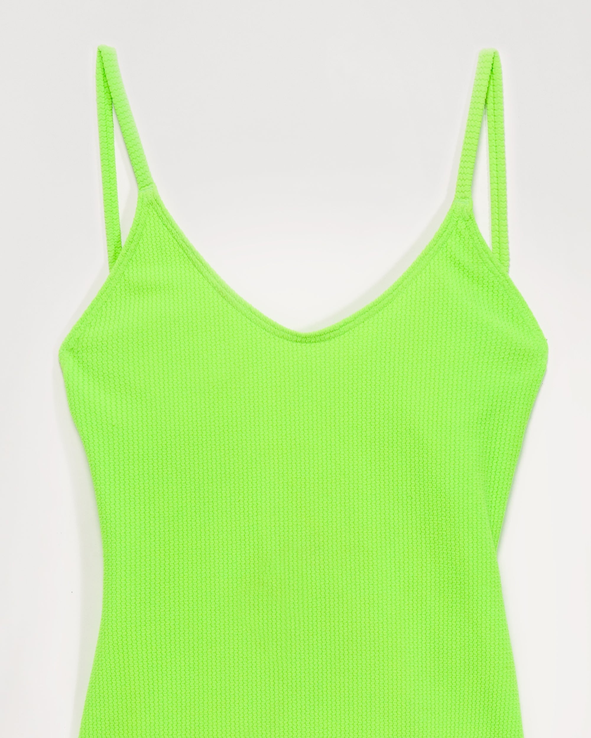 Maillot de bain une pièce classique - Neon Green