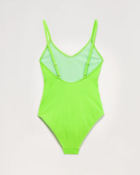 Maillot de bain une pièce classique - Neon Green