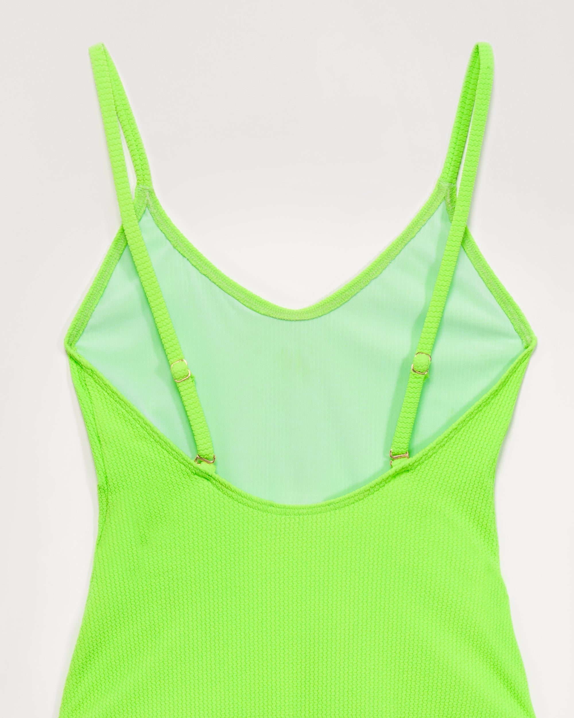 Maillot de bain une pièce classique - Neon Green