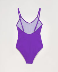 Maillot de bain une pièce classique - Neon Purple
