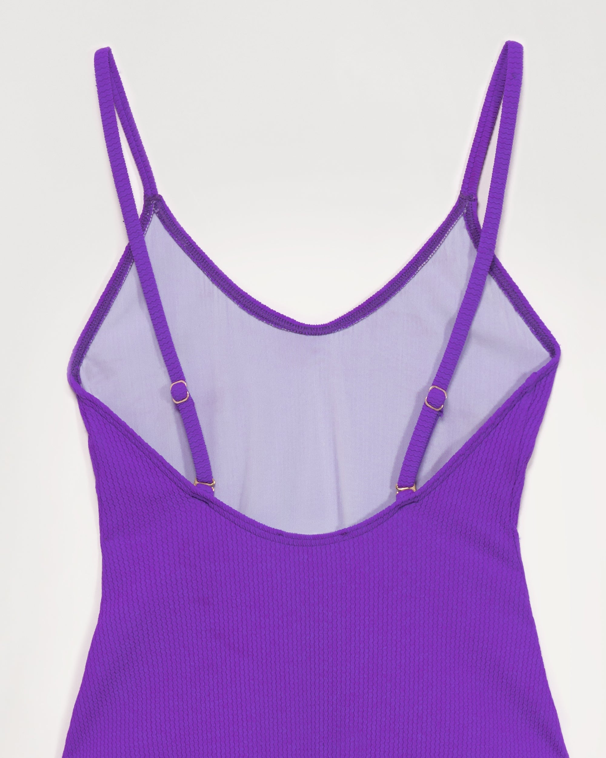 Maillot de bain une pièce classique - Neon Purple