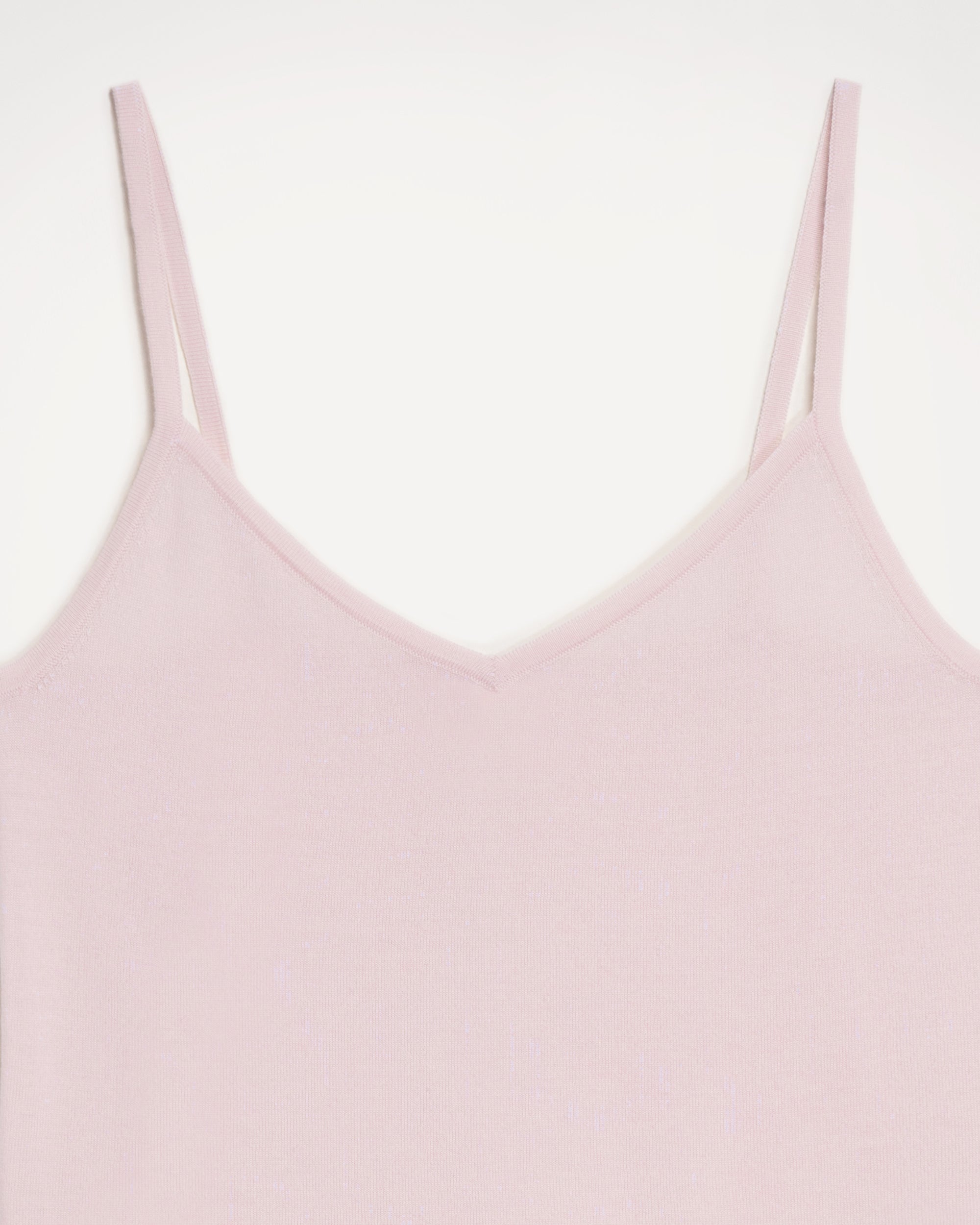 Débardeur en laine mérinos - Powder Pink