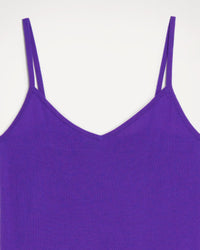 Débardeur en laine mérinos - Neon Purple