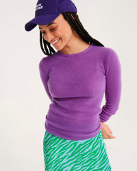 Pull ajusté Light en cachemire - Tie and Dye Pin