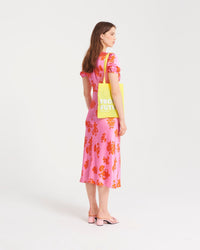 Robe longue Scarlett en soie - Big Bouquet