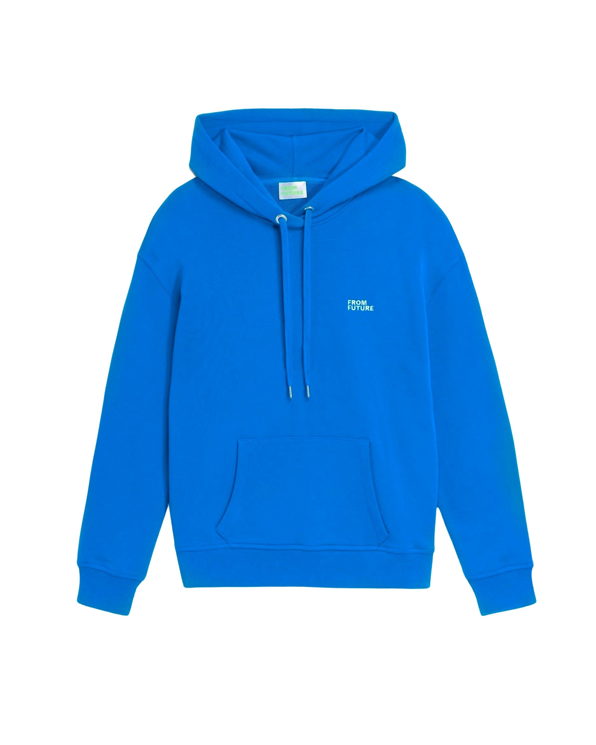 Hoodie unisexe oversize à broderie - Royal Blue